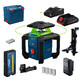 Bosch rotācijas lāzeregjistrator GRL18V-4-34CVG + WM 5 sienas stiprinājums